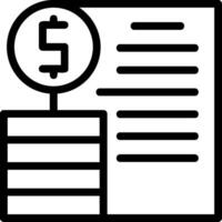 Profit Line Icon vector