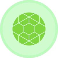 Soccer Ball Multicolor Circle Icon vector