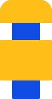 Hopscotch Flat Two color Icon vector