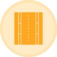 Road Multicolor Circle Icon vector