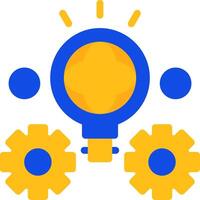 Innovation Flat Two color Icon vector