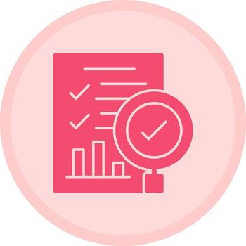 Evaluation Multicolor Circle Icon vector
