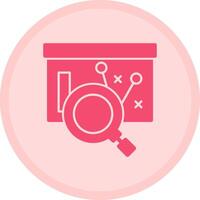 Recruitment Strategy Multicolor Circle Icon vector