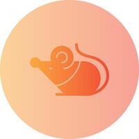 Chinese Zodiac Gradient Circle Icon vector