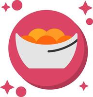 tangyuan cola color icono vector