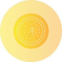 Nian Gao Gradient Circle Icon vector