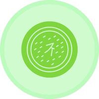 Nian Gao Multicolor Circle Icon vector