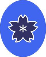 Jade Solid Two Color Icon vector