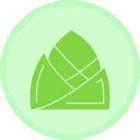 Bamboo Shoot Multicolor Circle Icon vector