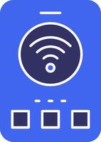 Wi-Fi Solid Two Color Icon vector