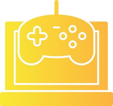 Game Controller Solid Multi Gradient Icon vector