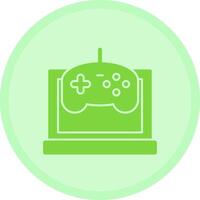 Game Controller Multicolor Circle Icon vector
