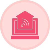 Home Automation Multicolor Circle Icon vector