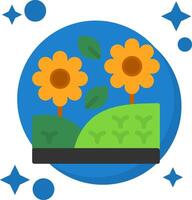 Meadow Tailed Color Icon vector