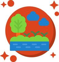 Swamp Tailed Color Icon vector