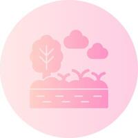 Swamp Gradient Circle Icon vector
