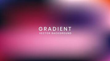 Abstract gradient vector background vibrant colors