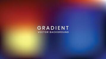 Abstract gradient vector background vibrant colors