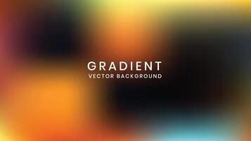 Abstract gradient vector background vibrant colors