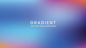 Abstract gradient vector background vibrant colors