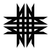 mystical symbols that are kept secret by the world vector