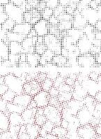 halftone pattern background vector illustration set, halftone dot effect with square texture, pixel design, halftone vectors, black and white halftone dots pattern, grungy, abstract halftone