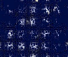 a blue and white dot pattern on a dark background, abstract technology background with halftone dot, spray texture, binary texture vector