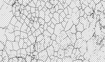 a white and black background with cracks with noise and grunge effect, vector