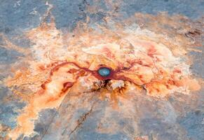 Grand Prismatic Spring en el Parque Nacional Yellowstone foto