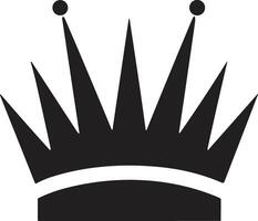 crown logo in modern minimal style vector