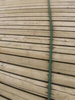 Wooden Background with Rope photo