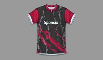 Soccer jersey design for sublimation, sport t shirt design vector