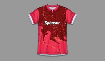 Soccer jersey design for sublimation, sport t shirt design vector