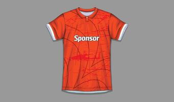 Soccer jersey design for sublimation, sport t shirt design vector