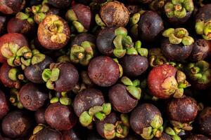 Mangosteen Fruit Background photo