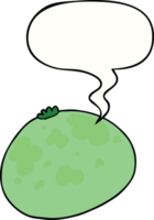 cartoon squash with speech bubble png