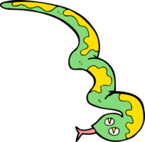 cartoon hissing snake png