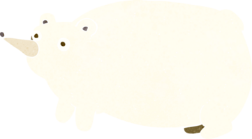 divertente cartone animato orso png