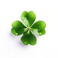 AI generated clover leaf photo