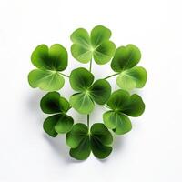 AI generated clover leaf photo