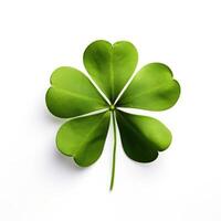 AI generated clover leaf photo