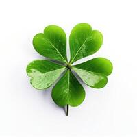 AI generated clover leaf photo