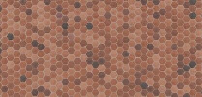 tiled floor Old floor background texture block texture stained tiles rough 3D illustration photo