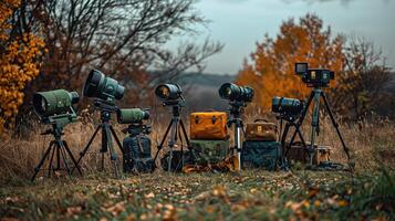 AI generated In depth reviews of astronomical equipment, Navigating the benefits for amateur astronomers to enhance their celestial observations. photo