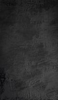 AI generated Dark, textured background with various indistinct marks and scratches, A detailed black textured wall with visible cracks and peeling paint photo