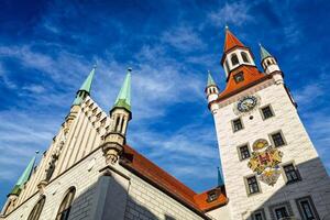 antiguo pueblo salón altes Rathaus , Munich foto