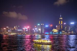 Hong Kong skyline. Hong Kong, China photo