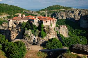 Monasteries of Meteora, Greece photo