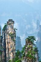 zhangjiajie montañas, China foto