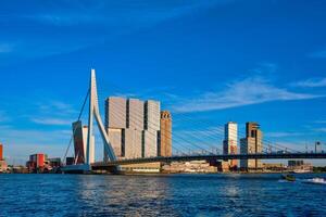 Rotterdam paisaje urbano , Países Bajos foto